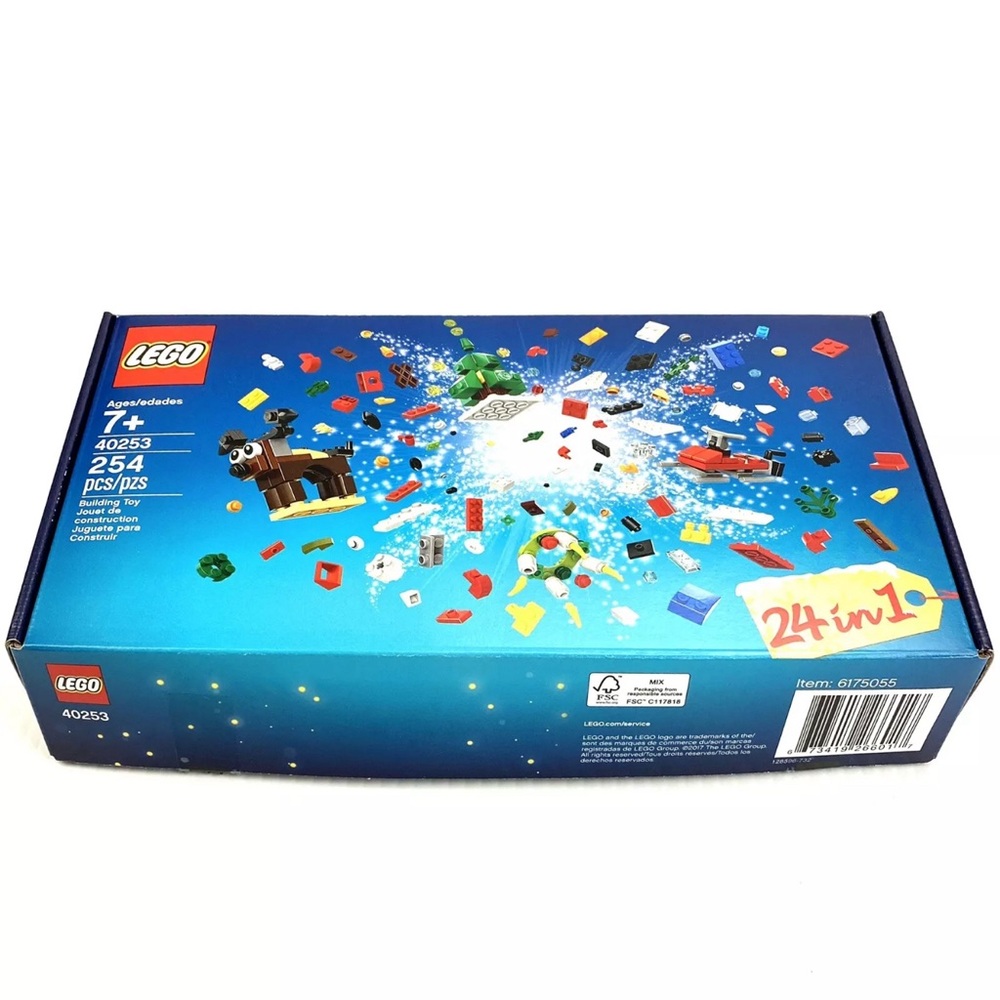Christmas Lego 40253  Christmas 2017 Building Set Complete Open Box Sealed bag